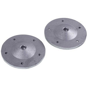 Drum flange (support) + mounting kit for vertical washing machine Whirlpool COD.085 EBI (2pcs)