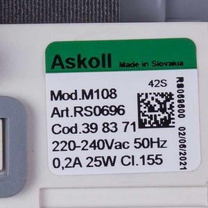 Askoll washing machine Gorenje 547364 Pump 25W M108 292050