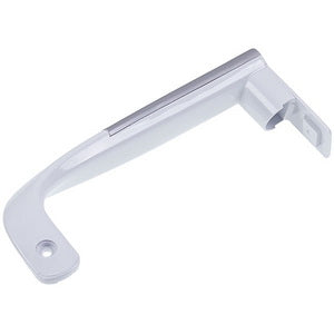 Upper door handle (with overlay) for Beko refrigerator 4326391000