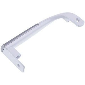 Lower door handle (with overlay) for Beko refrigerator 4326390500