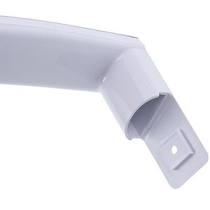 Lower door handle (with overlay) for Beko refrigerator 4326390500