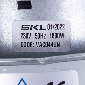 Двигун для пилососа VAC044UN (з виступом) SKL D=134/84 mm H=35/108 mm 1800 W