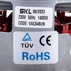 Двигун для пилососа VAC046UN SKL D=134/84 mm H=24/100 mm 1400 W