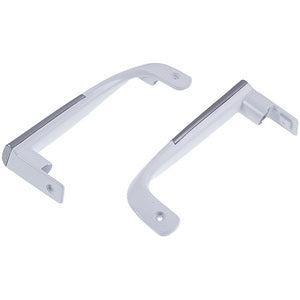 A set of door handles (2 pieces) for the Beko 4326380500 refrigerator