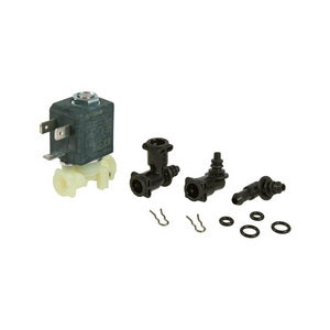 Electromagnetic valve with adapters for DeLonghi 5513225701 coffee maker