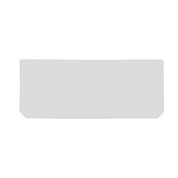 Shelf above the vegetable drawer in the refrigerator 527x215x4mm (glass) Indesit