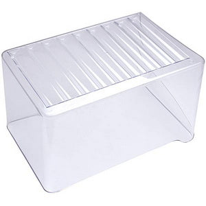 The drawer for vegetables (right) of the Zanussi refrigerator 2647024021