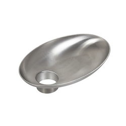 Oval metal tray for meat grinder Liberty MG-1434