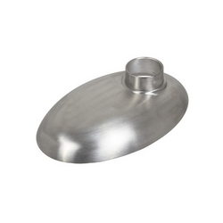 Oval metal tray for meat grinder Liberty MG-1434