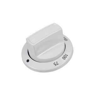 Oven temperature control knob for Beko 250315428 stove