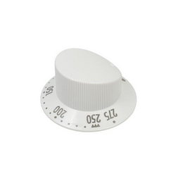 Oven Temperature Control Knob for Gorenje Stove White