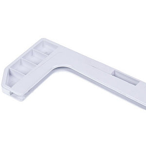 The front frame of the glass shelf for the Beko 4812260100 refrigerator