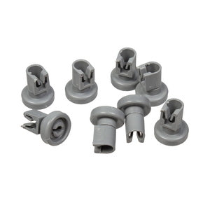 Set of 8 wheels. of the upper drawer for Electrolux 50286967000 dishwashers