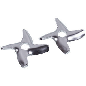 Moulinex SS-192595 grinder knife set (2 pcs.) D=45mm s=4.5mm Hole: hexagonal
