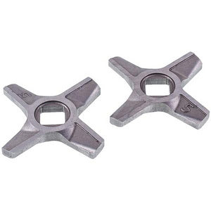 Set of knives for Zelmer 10003882 ZMMA025X (2 pcs.) D=47mm s=5mm Hole=9x9mm NR5 two-sided