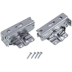 Set of door hinges (2pcs) (upper + lower) for Bosch refrigerator 00481147