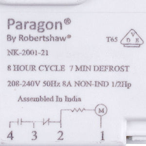 Defrost timer NK-2001-21 Paragon for Indesit, Stinol refrigerators