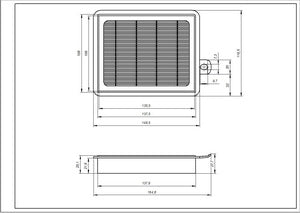 HEPA output filter for vacuum cleaner AEG/Electrolux/Philips/Thomas 9001677682