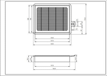 Фільтр вихідний HEPA для пилососа AEG/Electrolux/Philips/Thomas 9001677682