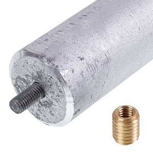 Magnesium anode for boiler Ariston 993014-01 D=25.5mm L=230mm, thread M5-M8