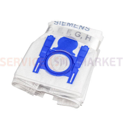 Microfiber bags (set of 4) WORWO + motor filter for Bosch/Siemens SBMB01K vacuum cleaner