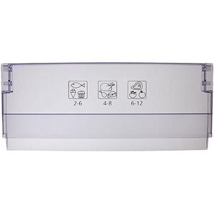 Panel (folding, bottom) 5906370700 of the Beko freezer (with icon)