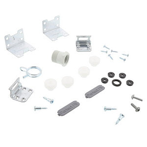 A set of fasteners for the front of the door for the Electrolux dishwasher 140125033039