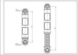 Амортизатор бака для стиральной машины 60N Electrolux 8581322553513