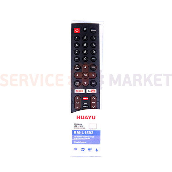 HUAYU TV RM-L1592 universal Remote control