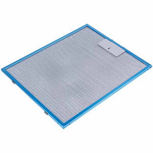 Grease filter 345x285x10mm for Electrolux hood 80877665 (for snaps)
