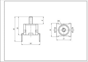 Thermostat 3427532068 271P 16A 250V 300°C for Electrolux oven 3427532068