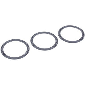 Set of seals (3 pcs) KW715968 KW715833 for the blender bowl D=85mm of the Kenwood food processor