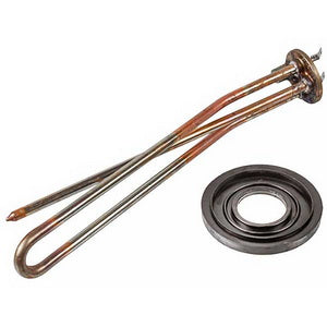 Ariston 65180040 Ten flanged 1000W (copper) for a boiler (under M5 anode)