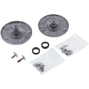 Drum flange (support) + fixing kit for vertical washing machine Whirlpool SPD013WH SKL (2pcs)