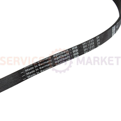 Belt 1255J5 PJE Optibelt black