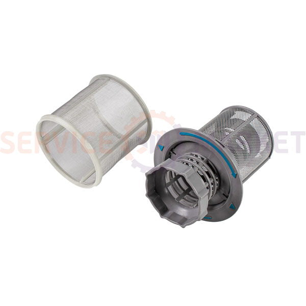 Coarse + fine filter + microfilter for Bosch dishwasher