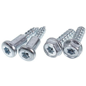 A set of fasteners for the front of the door 4055395893 for the Electrolux dishwasher