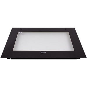Скло дверей зовнішнє 210444372 590x460mm для духовки Beko