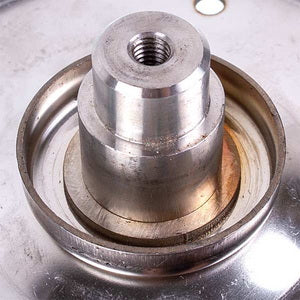 Drum flange (support) for Electrolux, Zanussi washing machine, D shaft=17mm 6 holes x M4.7 (for bearing 6203)