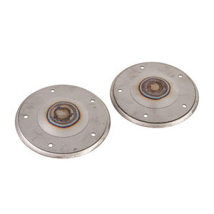 Drum flange (support) for a vertical washing machine Whirlpool 480110100802 (2 pcs, stainless steel)