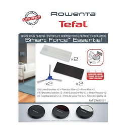 Filter set ZR690101 HEPA and foam rubber + brushes for the edges of the Rowenta robot cleaner