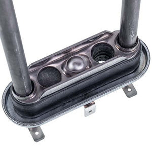 Tank for Whirlpool washing machine 481225928662 TPO 245-SG-2050 Thermowatt L=245mm 2050W