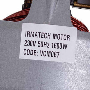 Vacuum cleaner motor VCM067 IRMATECH 1600W D=102/94mm H=25/107mm (with protrusion)