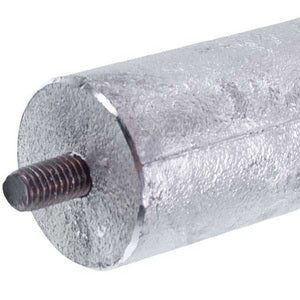 Magnesium anode for Ariston boiler 65103768-01 D=21mm L=110mm, thread M5/M8x8 (adapter)