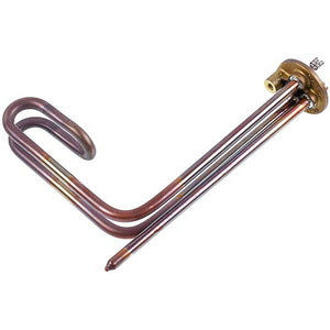 Ten flange for boiler Ariston 65114900 1200W (copper) flange 48mm, L-170mm (for anode M5)