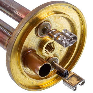 Ten flange for boiler Ariston 65114900 1200W (copper) flange 48mm, L-170mm (for anode M5)