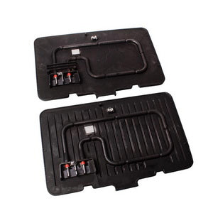 Set of grill panels (upper + lower) for DeLonghi electric grill 5517910001 DLSK150