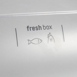 Hinged cover of the fresh zone C00265846 for the Indesit refrigerator