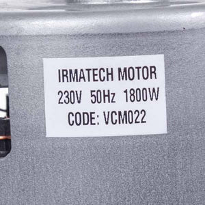 Vacuum cleaner motor VCM022 IRMATECH MOTOR 1800W D=130/84mm H=29/110mm