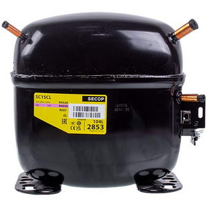 Компресор для холодильника SECOP (DANFOSS) SC15CL R404а/R507а 615W (з пусковим реле BN221)